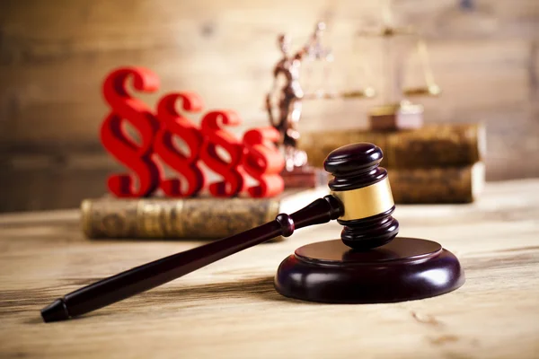 Concepto de Derecho y Justicia — Foto de Stock