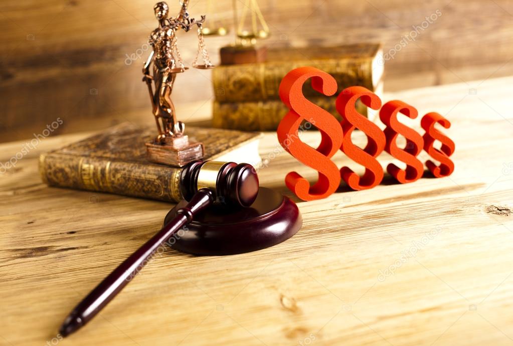 Law and justice concept — Stock Photo © JanPietruszka 52097621