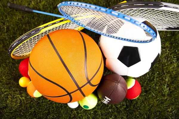 Sports balls — Stock Photo, Image