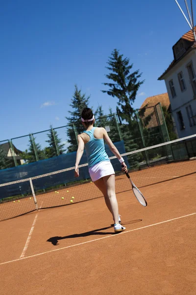 Tennispelaaja — kuvapankkivalokuva