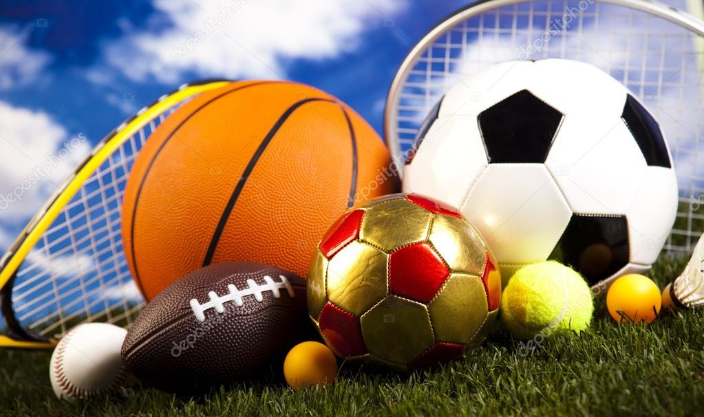 Sport equipment and balls Stock Photo by ©JanPietruszka 52114995