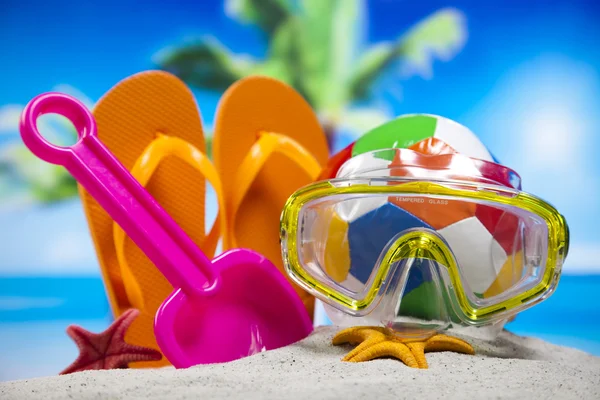 Beach accessories — Stock Photo, Image