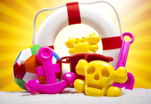 Beach accessories — Stock Photo, Image