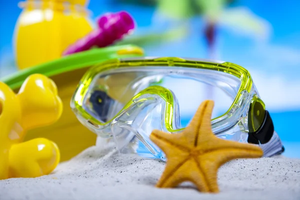 Toys for children's sandboxes — Stock Photo, Image