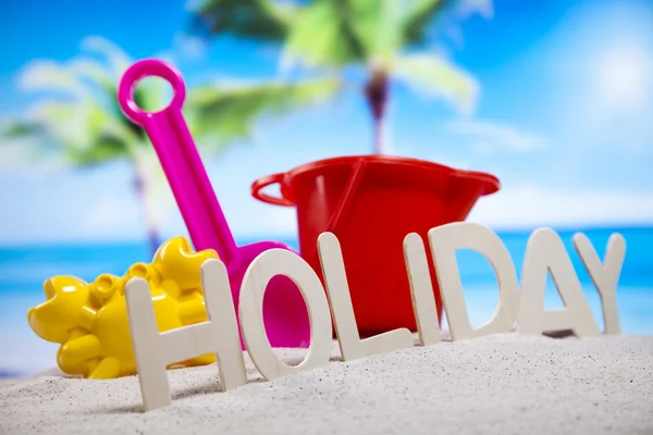 Holiday on beach — Stock Photo, Image