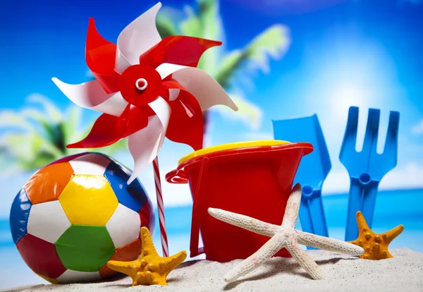 Toys for the beach — Stock Photo, Image