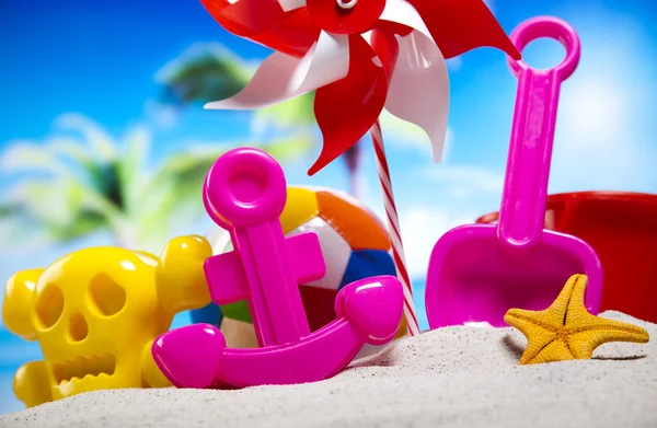 Brinquedos de plástico — Fotografia de Stock