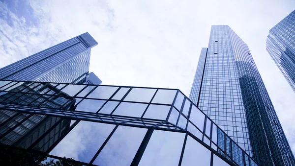 Business building center Stock Image