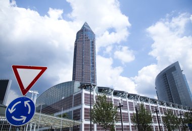 Modern şehir arkaplanı