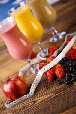 Protein karışımlarından meyve ile