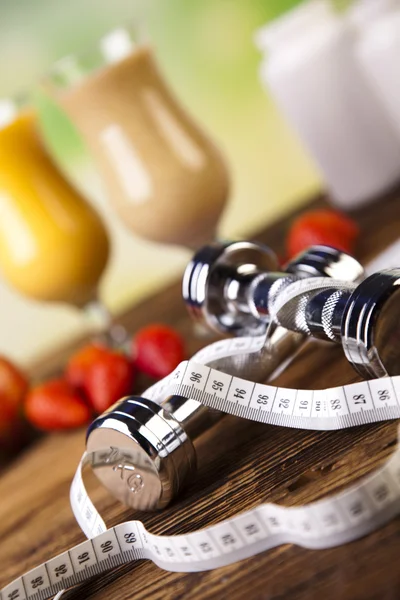 Dieta saudável, batidos de proteína — Fotografia de Stock