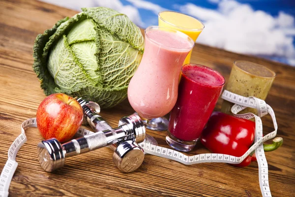 Gesunde Ernährung, Proteinshakes — Stockfoto