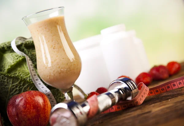 Gesunde Ernährung, Proteinshake — Stockfoto