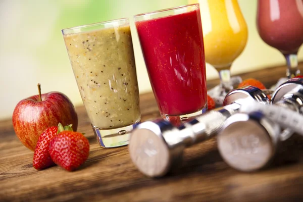 Gesunde Ernährung, Proteinshakes — Stockfoto