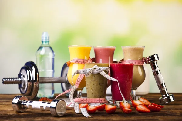 Gesunde Ernährung, Proteinshakes — Stockfoto