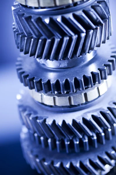 Gears, industriële mechanisme — Stockfoto