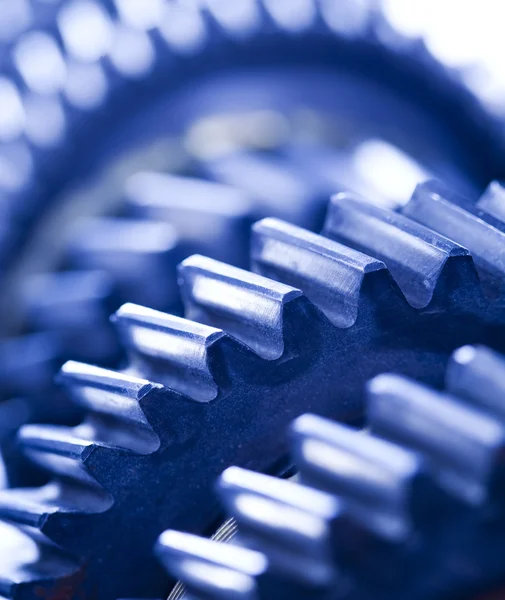 Koła zębate, przemysłowy mechanizm — Zdjęcie stockowe