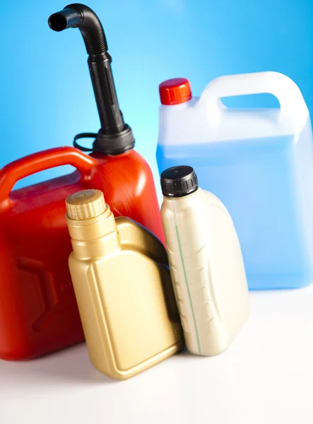 Liquids for car — Stock Photo, Image