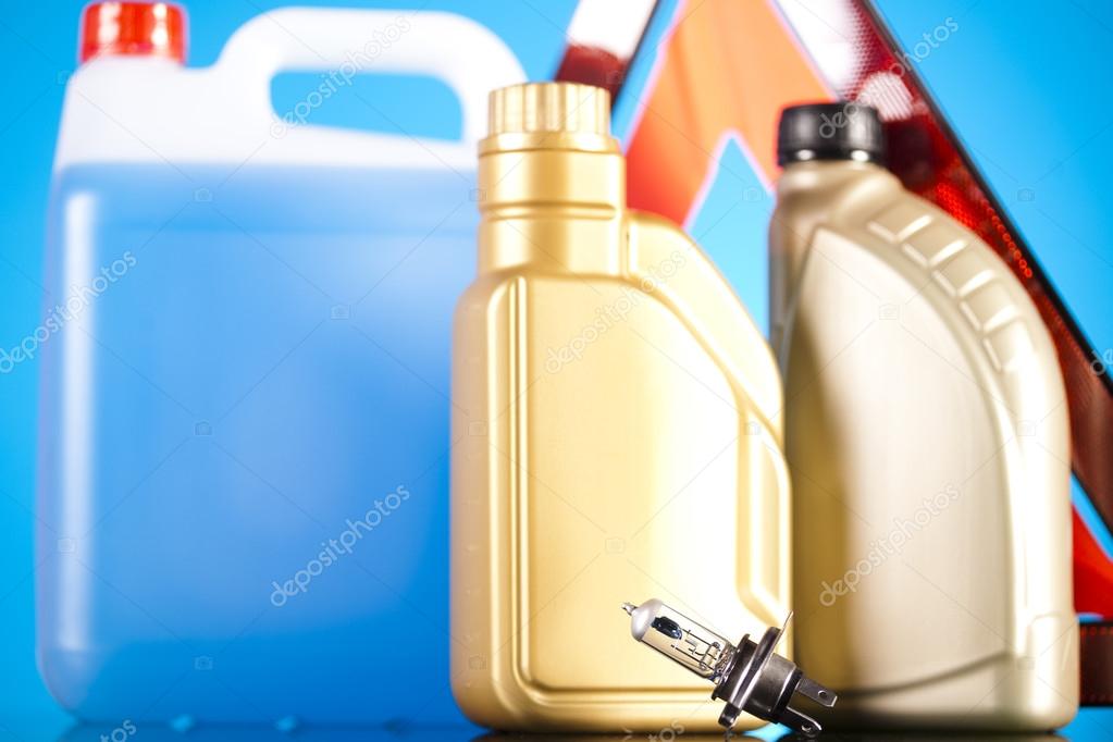 Canisters and Liquids for car