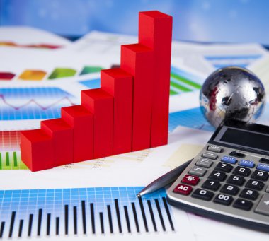 İş kavramı ile finansal simgeler