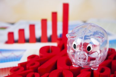 Servet yüzde işaretleri grup üzerinde