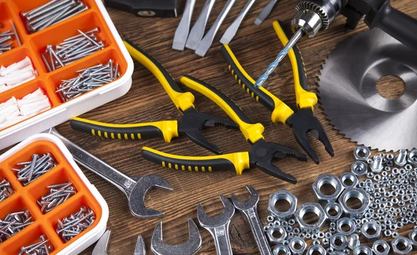 Set of different tools — Stock Photo, Image