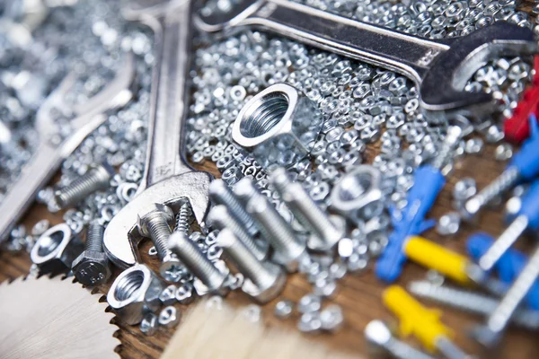 Assorted work tools — Stock Photo, Image