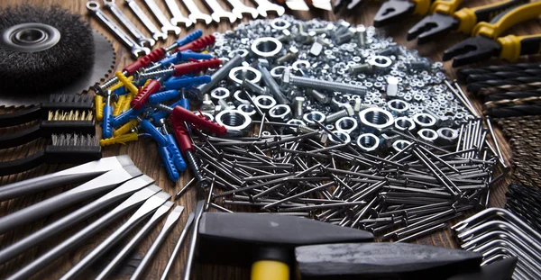 Assorted work tools — Stock Photo, Image