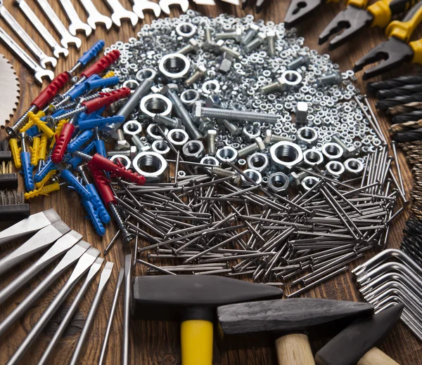 Herramientas de trabajo surtidas — Foto de Stock