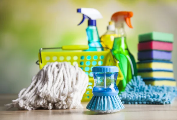 Wassen en reinigen van spullen — Stockfoto