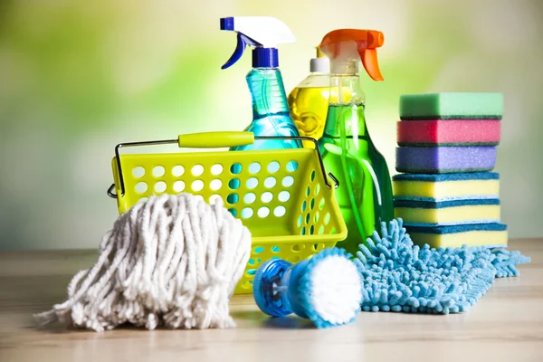 Wassen en reinigen van spullen — Stockfoto