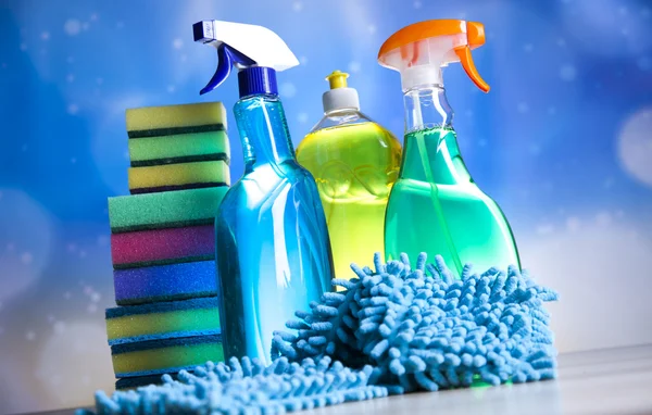 Set of Cleaning supplies — Stock Photo, Image