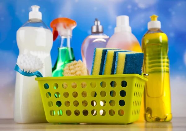 Set of Cleaning supplies — Stock Photo, Image