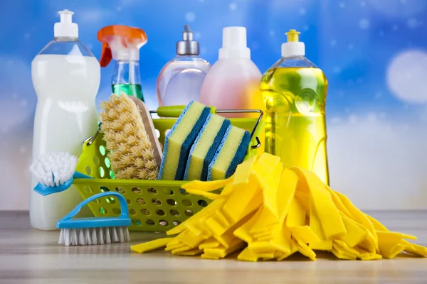 Variety of cleaning products — Stock Photo, Image