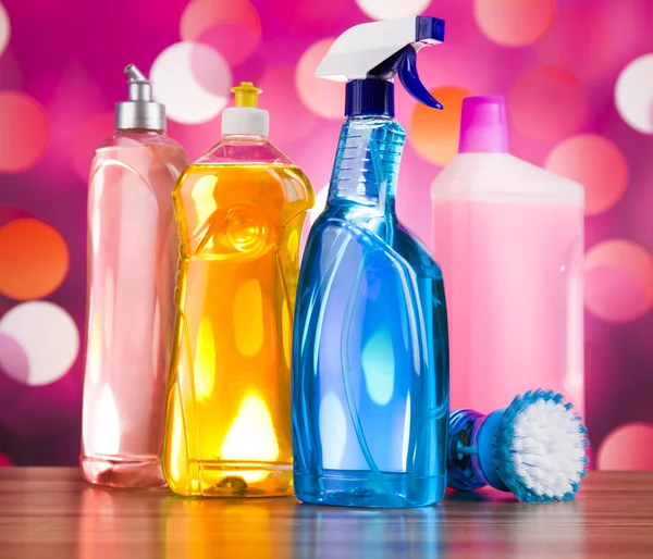 Set of cleaning products — Stock Photo, Image