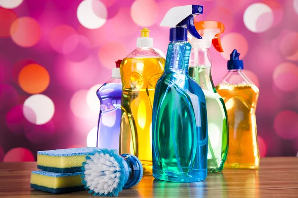 Cleaning products for home work — Stock Photo, Image