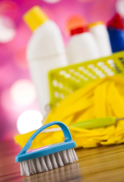 Variety of cleaning products — Stock Photo, Image