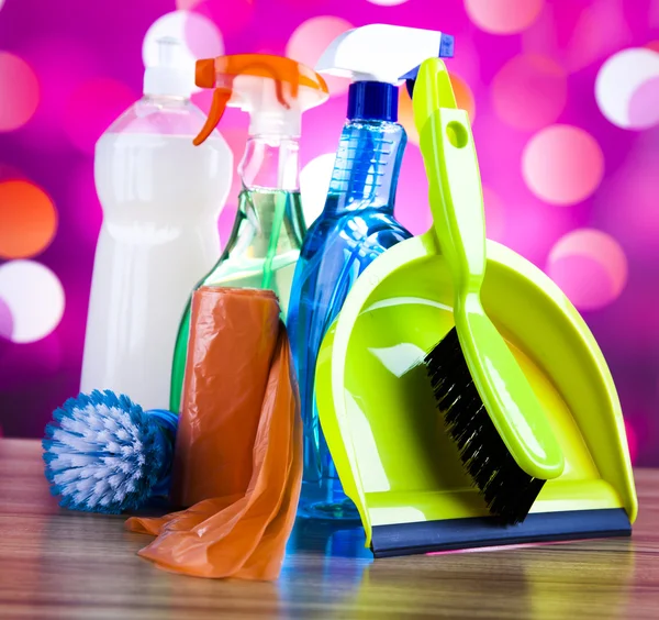 Group of Cleaning supplies — Stock Photo, Image