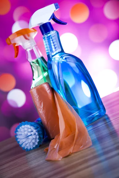 Cleaning products for home work — Stock Photo, Image