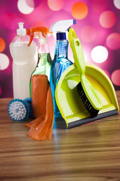 Assorted cleaning products — Stock Photo, Image