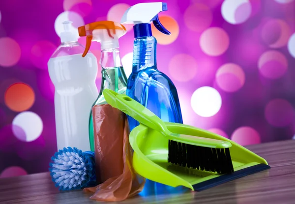 Variety of cleaning products — Stock Photo, Image