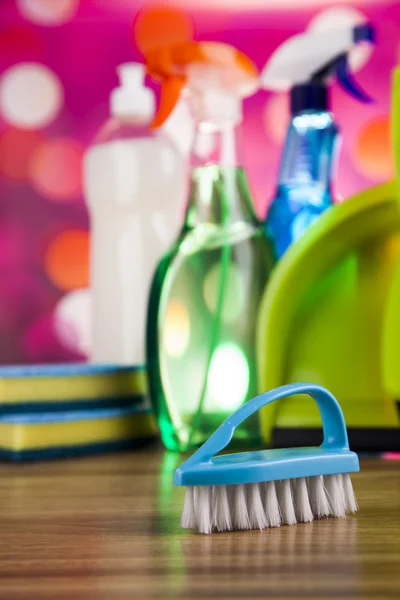 Assorted cleaning products — Stock Photo, Image