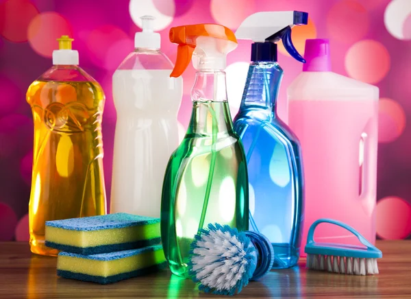 Variety of cleaning products — Stock Photo, Image