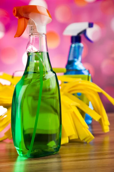 Set of Cleaning supplies — Stock Photo, Image