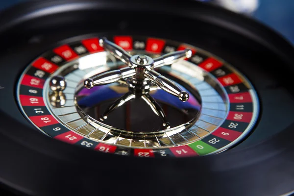 Roulette table in a casino — Stock Photo, Image