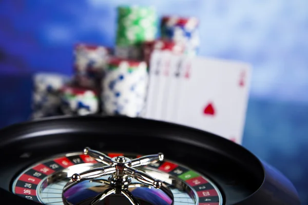 Poker Chips with roulette