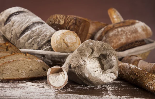 Frisch gebackenes Brot — Stockfoto