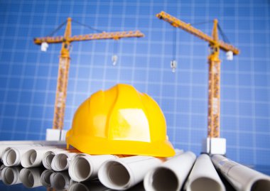 Proje çizimleri, Bina ve inşaat altında Vinçler