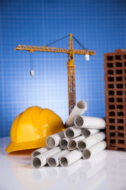 Crane, Emanet kask, planları ve inşaat siteleri
