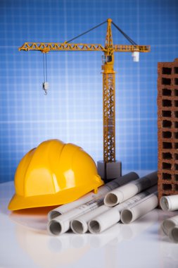 Crane, Emanet kask, planları ve inşaat siteleri